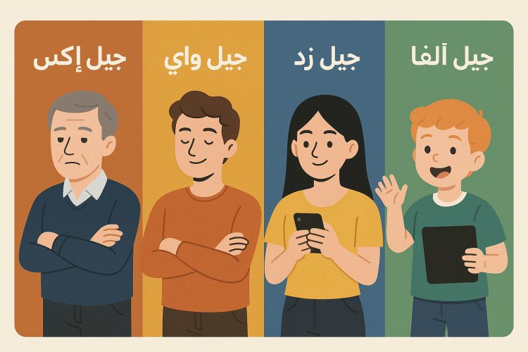 ما هو جيل واي، جيل زد، وجيل ألفا؟ أهم السمات النفسية والسلوكية التي يجب أن تعرفها