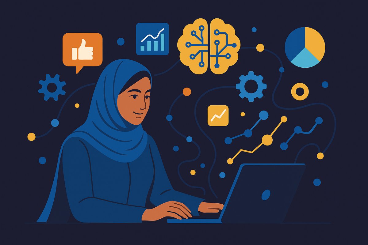 الذكاء الاصطناعي والتسويق الرقمي: كيف تساعد التقنية رائدات الأعمال السعوديات على تطوير مشاريعهن؟