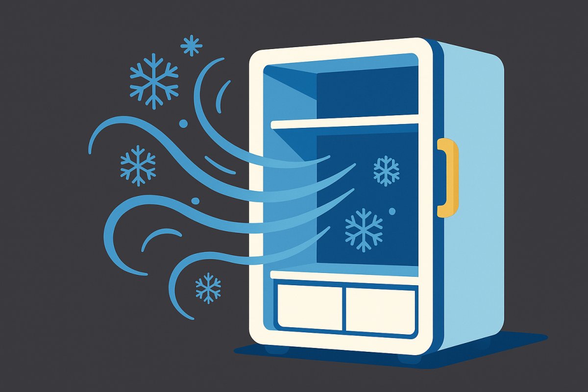 كيف تعمل الثلاجة في الحفاظ على برودة الطعام؟