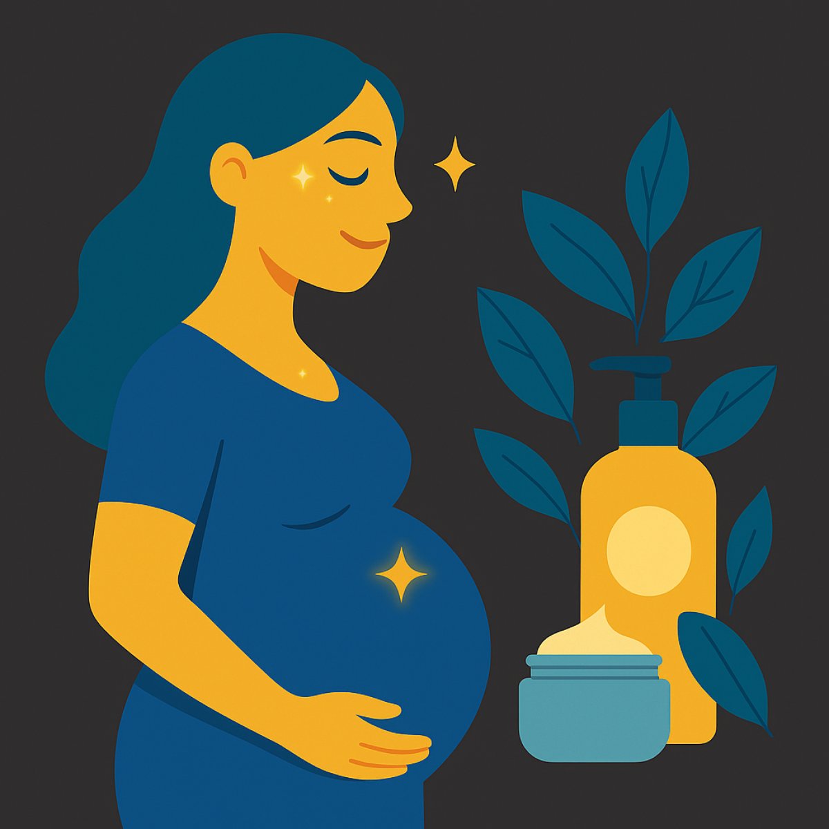 روتين العناية بالبشرة أثناء الحمل: تغذية، تدليك وتمارين للحفاظ على الشباب