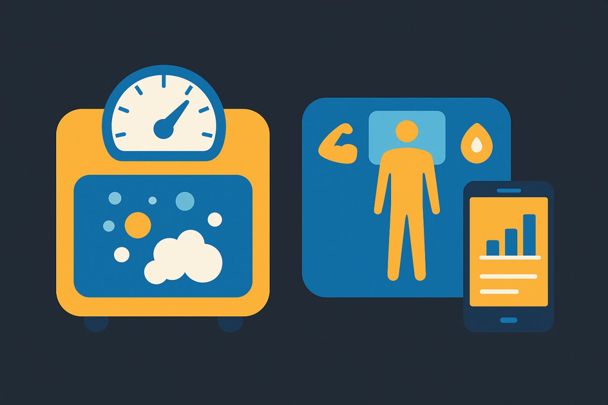 كيف يعمل الميزان لقياس الوزن؟ وكيف يقيس الميزان الذكي تركيب الجسم؟