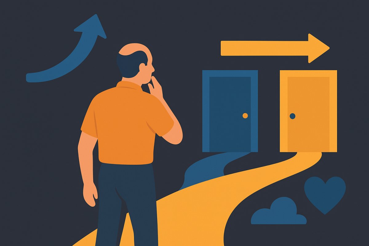 أزمة منتصف العمر: كيف تتحول رحلة البحث عن الذات إلى فرصة للنمو والتحرر