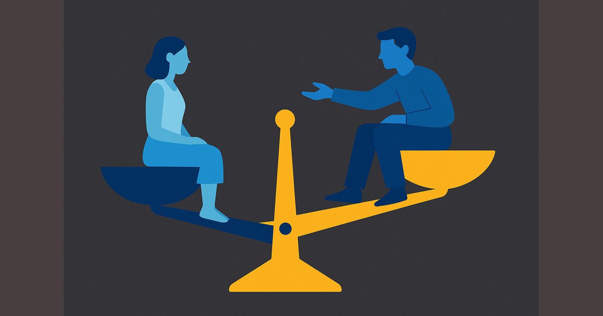 حق الرجل في التوقف عن العطاء حينما لا تقدم الزوجة قيمة موازية