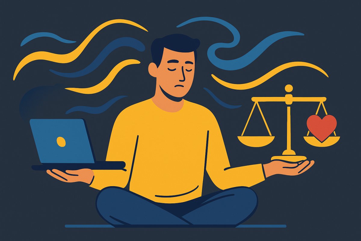 إدارة التوتر في العمل عن بعد: موازنة الإنتاجية والحياة الشخصية