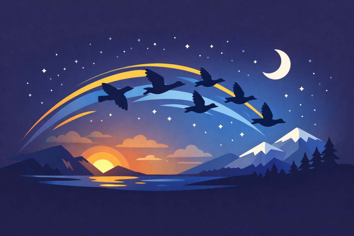 لماذا تهاجر الطيور؟ رحلة البحث عن الغذاء والمناخ