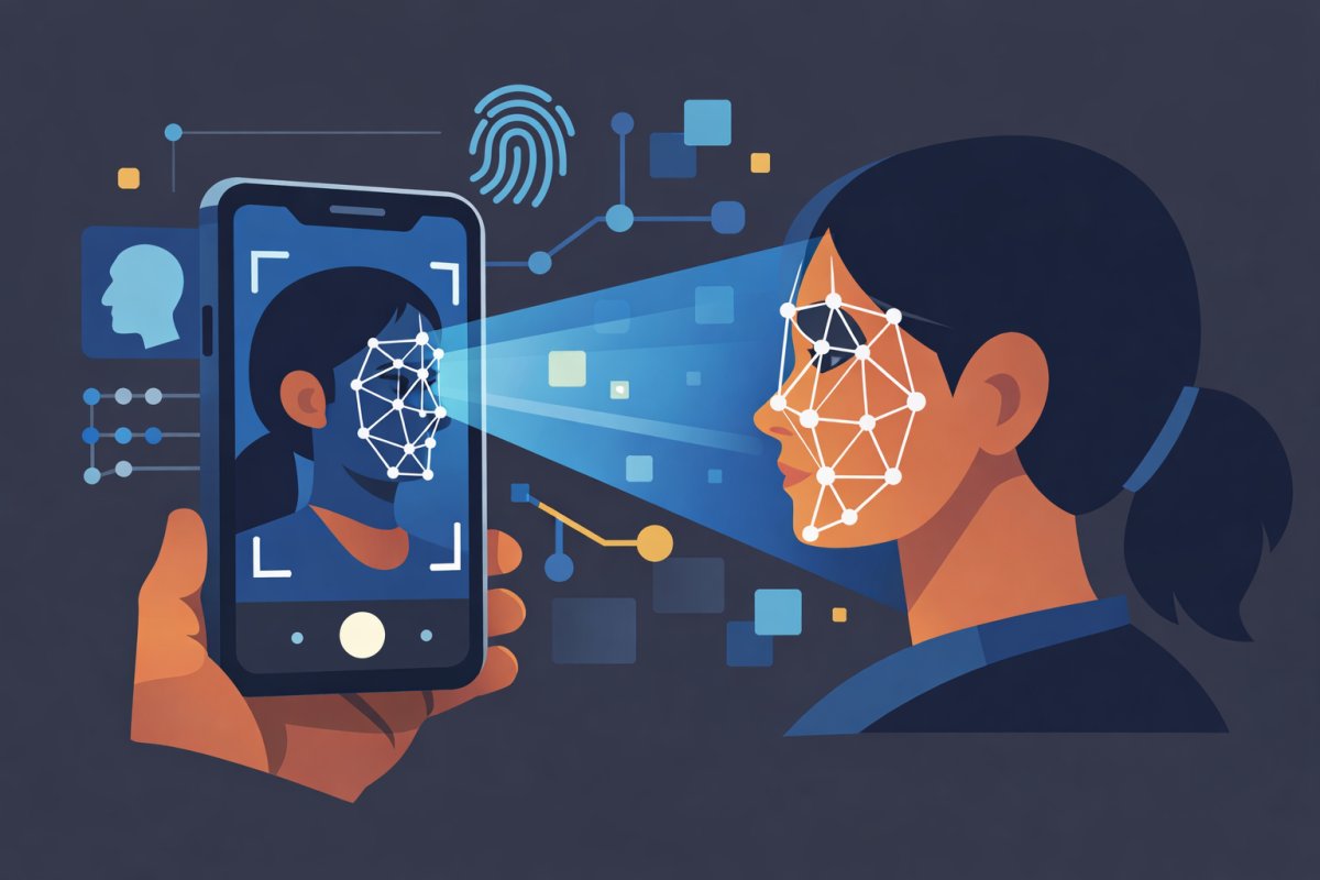كيف يتعرف الهاتف على الوجه؟ فهم تقنية التعرف على الوجوه للأطفال