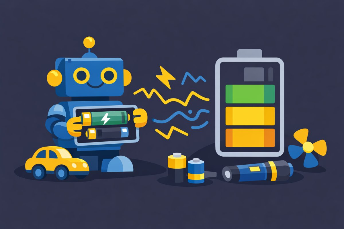 لماذا تحتاج بعض الألعاب إلى بطاريات؟ كيف تعمل الطاقة في ألعابنا؟