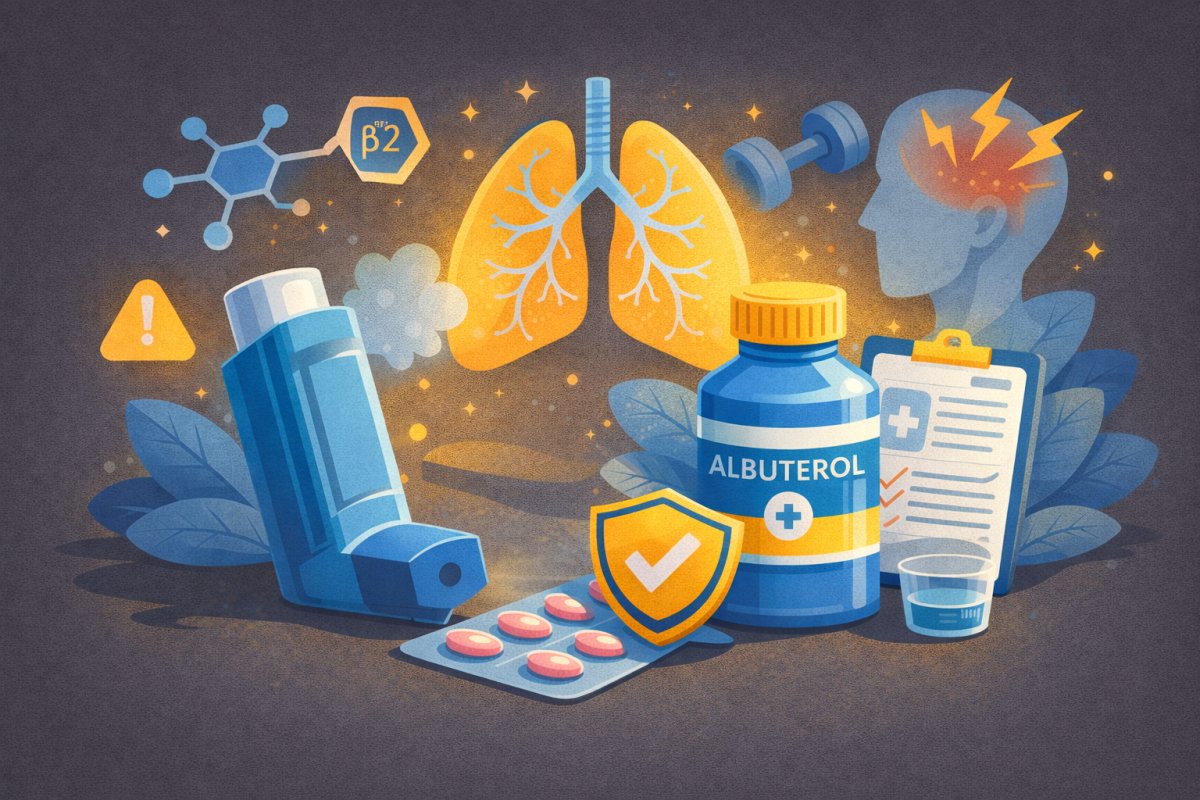 Albuterol – فنتولين ودوره في علاج الربو واضطرابات التنفس