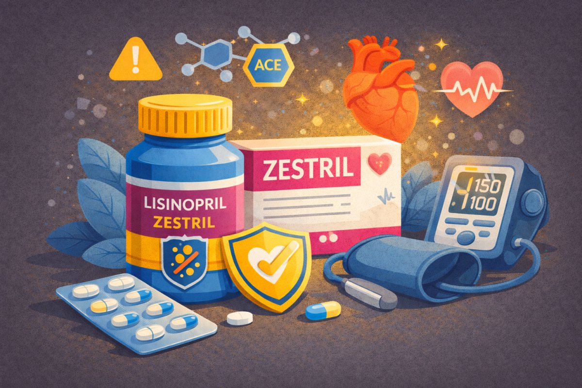 Lisinopril – زيستريل ودوره في علاج ارتفاع ضغط الدم
