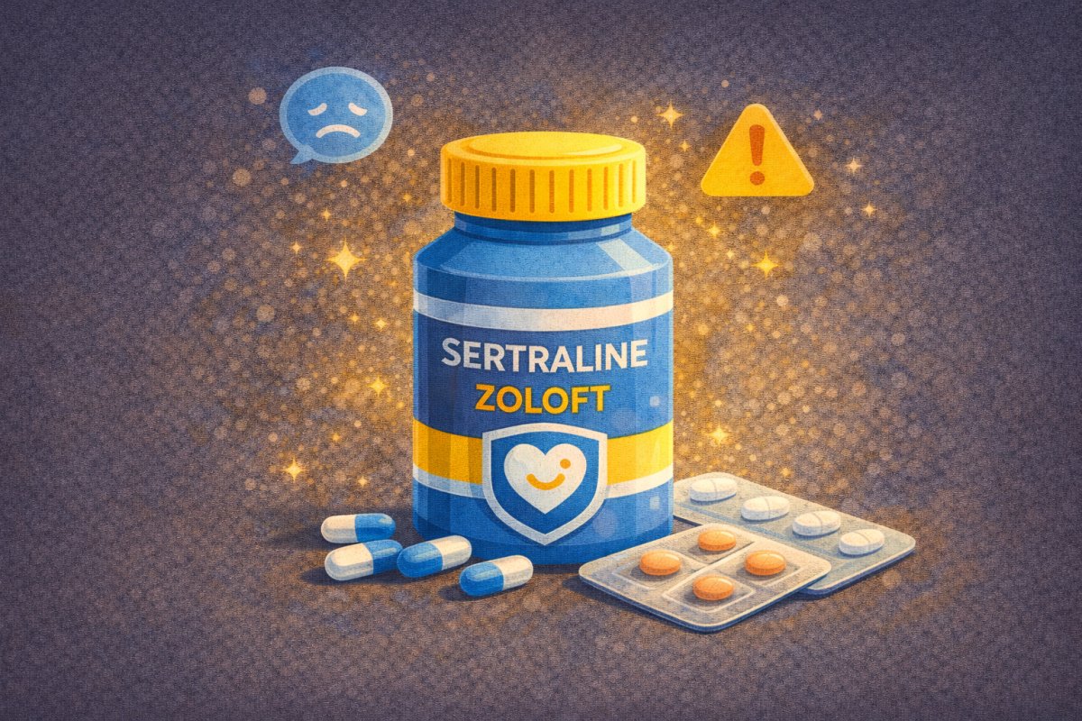 Sertraline – زولوفت ودوره في علاج الاكتئاب واضطرابات القلق