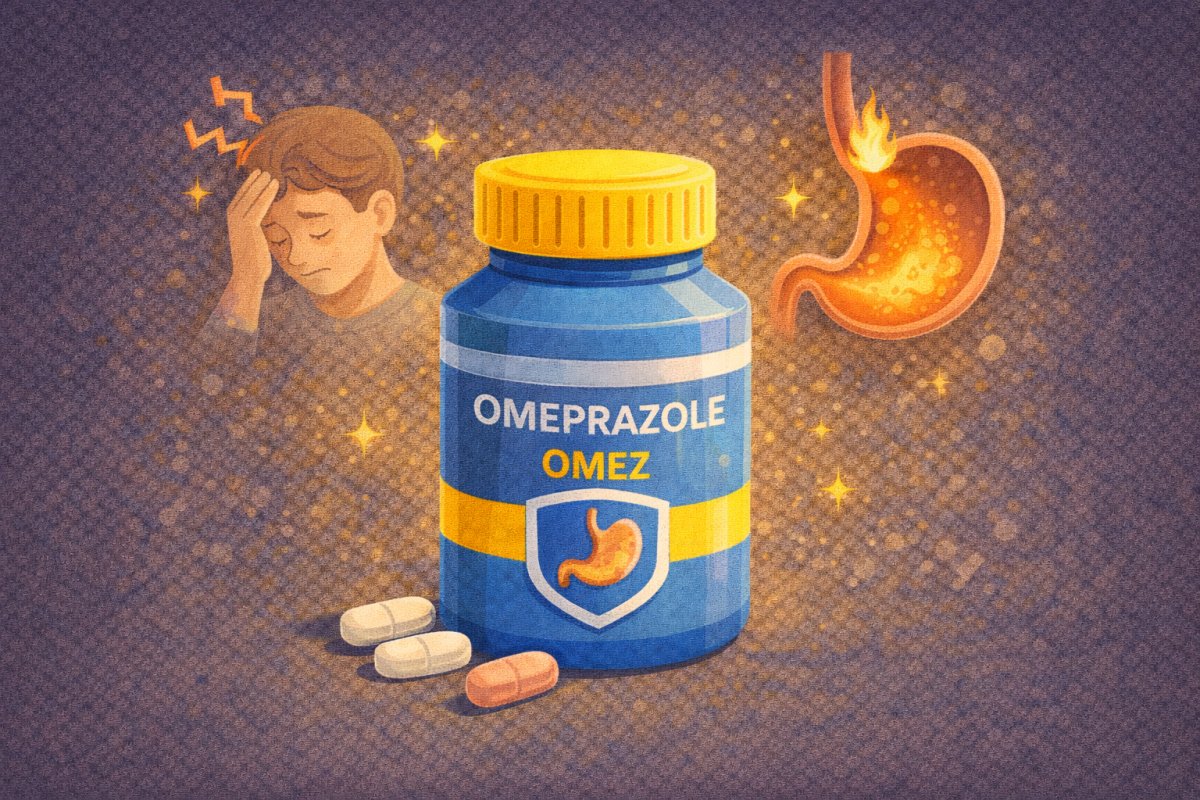 Omeprazole – أوميز ودوره في علاج حرقة المعدة والارتجاع المريئي