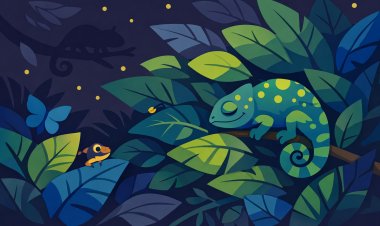 فن التمويه في الطبيعة: كيف تتخفى الحيوانات وتلهم التقنيات الحديثة