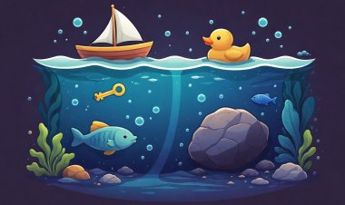 لماذا تطفو بعض الأشياء وتغرق أخرى؟