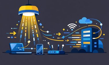 LiFi: الاتصال بسرعة الضوء