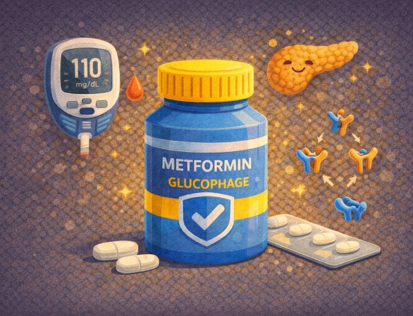 Metformin – جلوكوفاج ودوره في علاج السكري من النوع الثاني