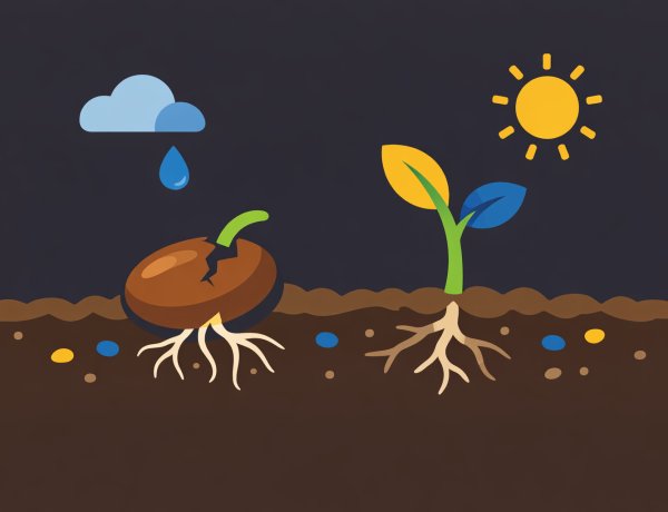 كيف تنبت البذور؟ من حبة صغيرة إلى نبات يانع