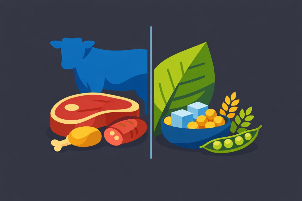 لماذا بعض اللحوم حمراء وبعضها بيضاء؟ السر في اللون داخل العضلات