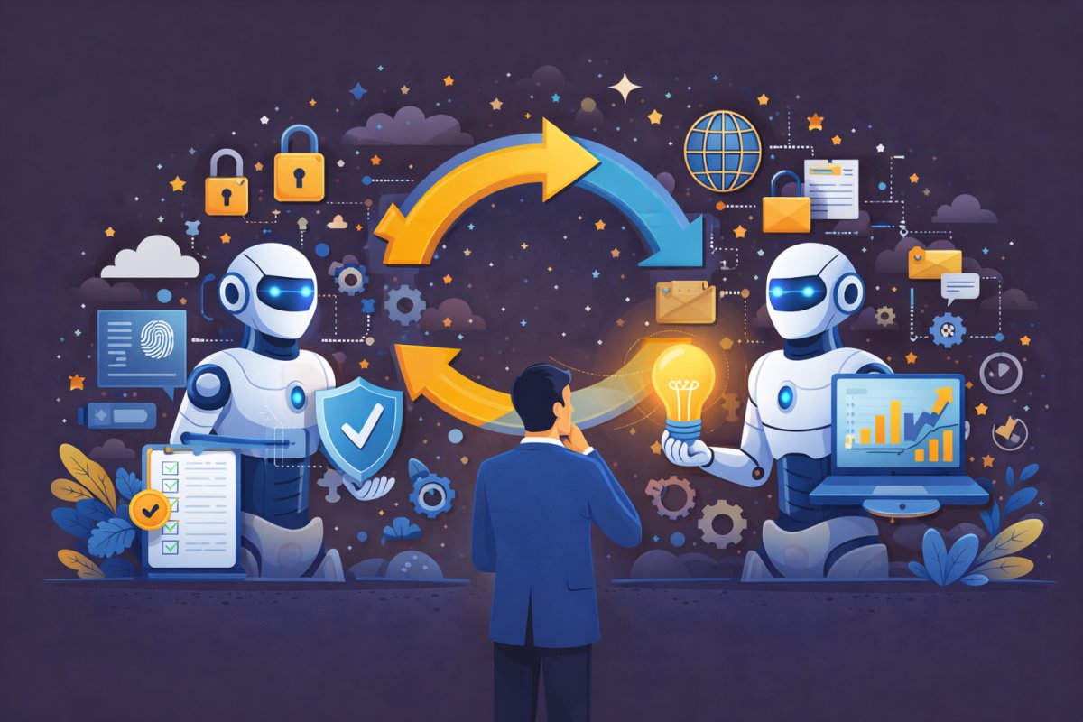 الوكلاء الاذكياء كقوة تشغيلية: كيف تعيد استراتيجية Multiple Agents / Dual Agent بناء كفاءة العمليات