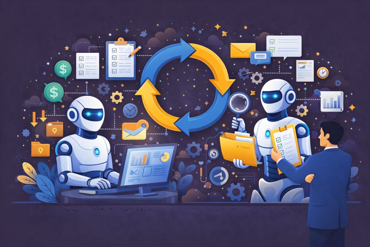 وكلاء الذكاء الاصطناعي كعمال صامتين: كيف تخفض اتمتة المهام الروتينية التكاليف وترفع كفاءة التشغيل