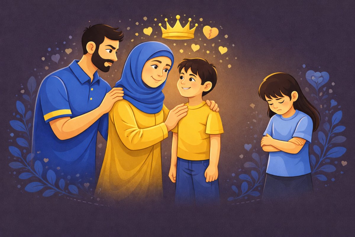 تفضيل أحد الأبناء على الآخر: جذور التحيز وتأثيره على العلاقات الأسرية