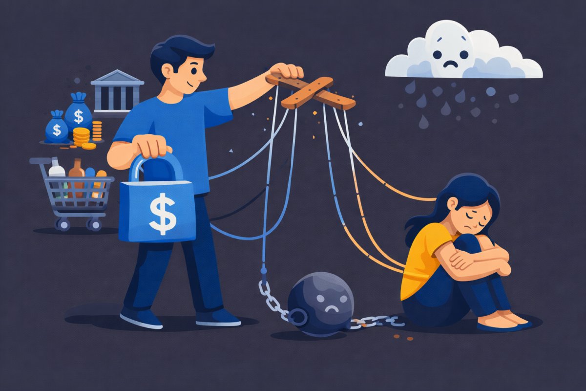 العنف المالي الصامت: حين يتحول التحكم في الموارد إلى أداة لاستعباد الشريك
