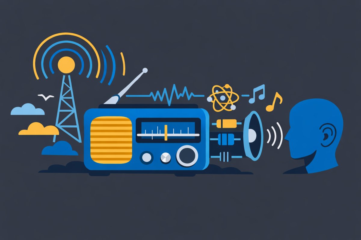 كيف يعمل الراديو؟ رحلة من الصوت إلى الموجات والعودة