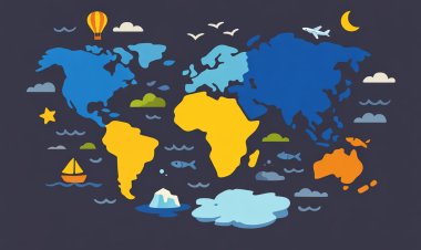 كم عدد قارات العالم وكل قارة كم تحتوي على دولة وما مساحة كل قارة وعدد اللغات