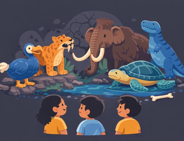 ماذا يعني ان ينقرض حيوان؟