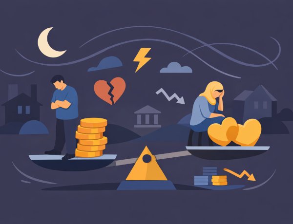الضغوط المالية وتأثيرها على العلاقات الزوجية في السعودية