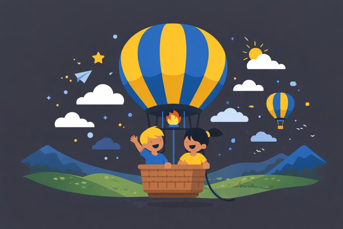 كيف يطير المنطاد الهوائي؟