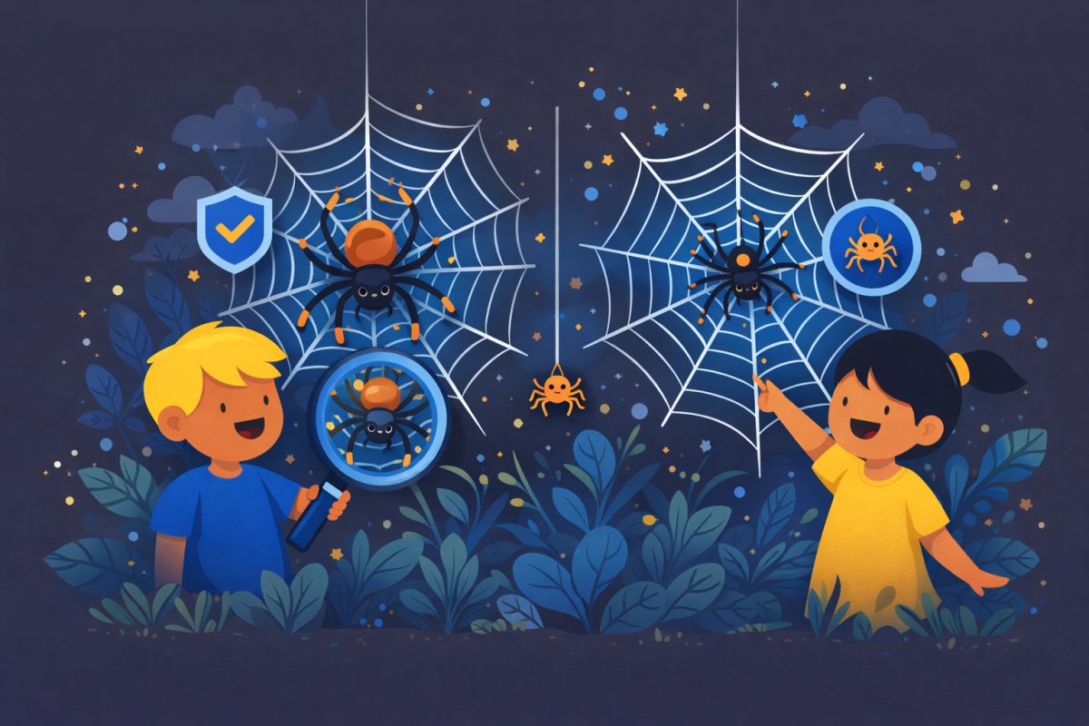 كيف تنسج العناكب شبكاتها؟ رحلة في عالم الحرير والعجائب