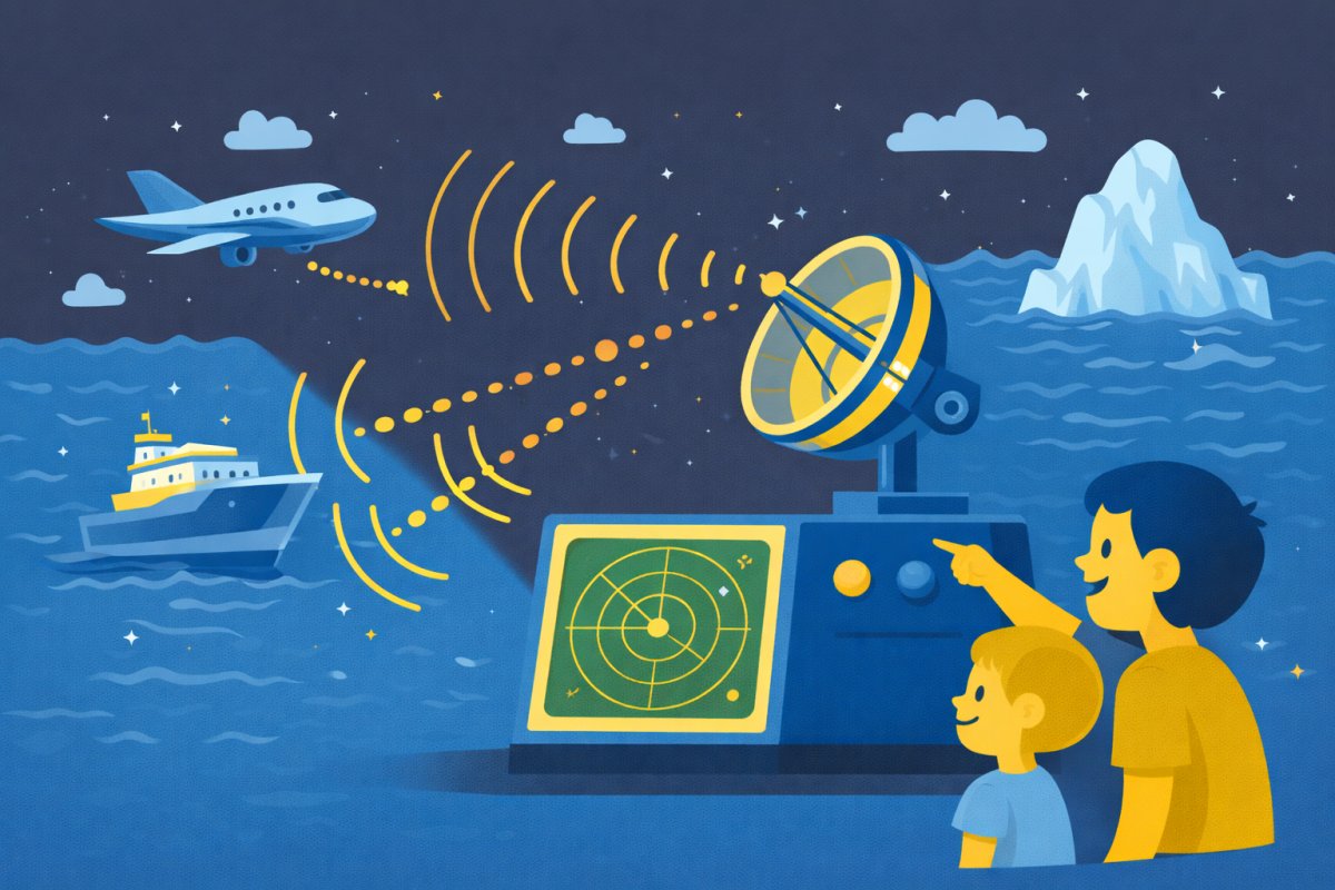 كيف يعمل الرادار ويكشف الاجسام؟