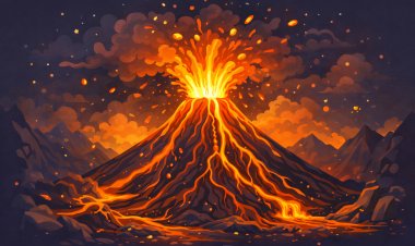 كيف يثور البركان؟ حكاية نارية من أعماق الأرض
