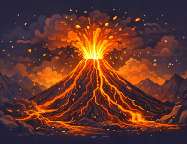 كيف يثور البركان؟ حكاية نارية من أعماق الأرض