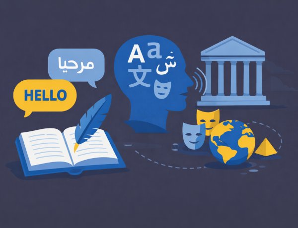 اللغة والأدب والثقافة: مثلث الهوية الإنسانية وبناء الوعي الحضاري