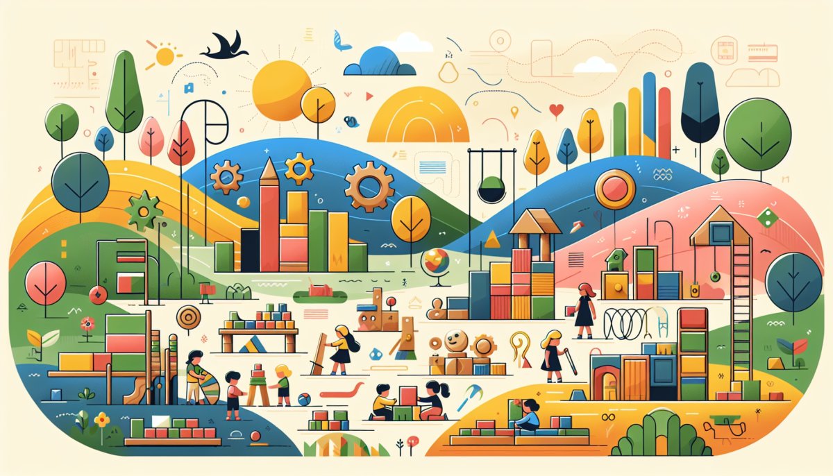 الألعاب الخشبية وتأثيرها على التنمية المستدامة للأطفال