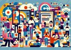 أثر التفاعل البشري الرقمي على تطور التعابير الثقافية اليومية