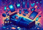 تأثير الطبيعة الرقمية على النوم العميق للأطفال