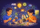 تأثير المشاريع البيئية المنزلية في تعزيز التعلم الذاتي للأطفال