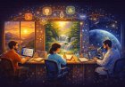 تأثير التغير المكاني المكتبي على إلهام الباحثين العلمية
