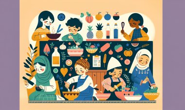 تأثير الطبخ مع الألوان الطبيعية على التعلم الحسي للأطفال